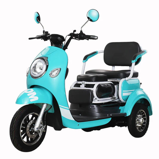 HKM-547667 Electric 3-Wheel Off-Road Scooter with Foldable Design and 60-80km Range