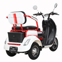 HKM-547667 Electric 3-Wheel Off-Road Scooter with Foldable Design and 60-80km Range