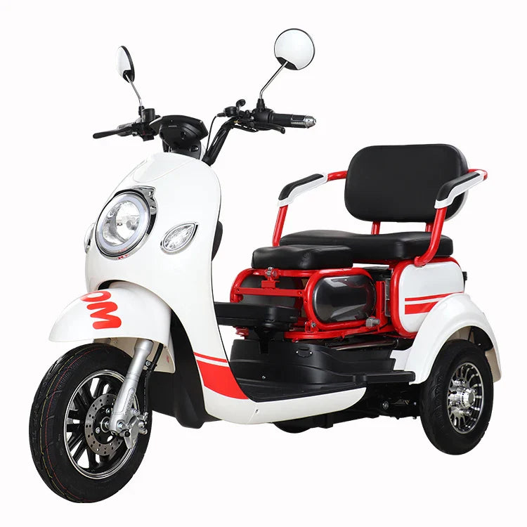 HKM-547667 Electric 3-Wheel Off-Road Scooter with Foldable Design and 60-80km Range