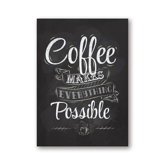 HKM-547731 American Iron Wall Mount Coffee Art Décor