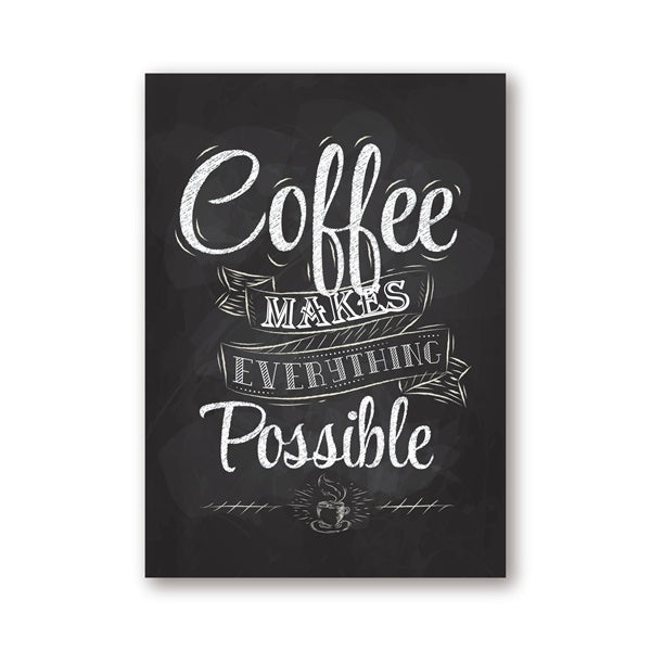HKM-547731 American Iron Wall Mount Coffee Art Décor