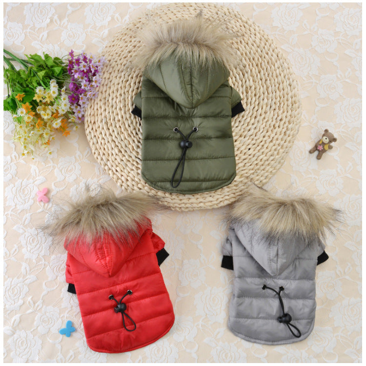 HKM-5477437 Cotton Pet Down Jacket for Comfort and Dryness