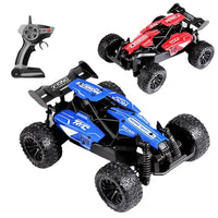 HKM-547795 1/18 Scale All-Terrain Remote Control Car - Rechargeable Stunt Truck with LED, Suitable for Ages 5 and Up
