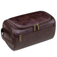 HKM-547859 Large Capacity Waterproof PU Leather Cosmetic Bag for Travel and Storage