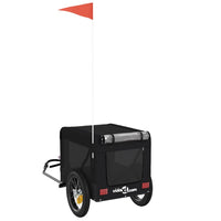 HKM-5478717 Pet Bicycle Trailer with Oxford Fabric & Iron Frame for Comfortable Travel