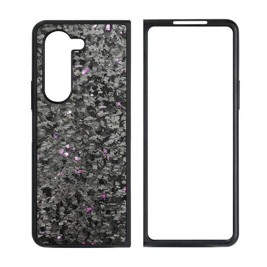 HKM-548051 Carbon Fiber Phone Case for Z FLOD 5, A14, A15, A54, A5 - Available in Various Colors