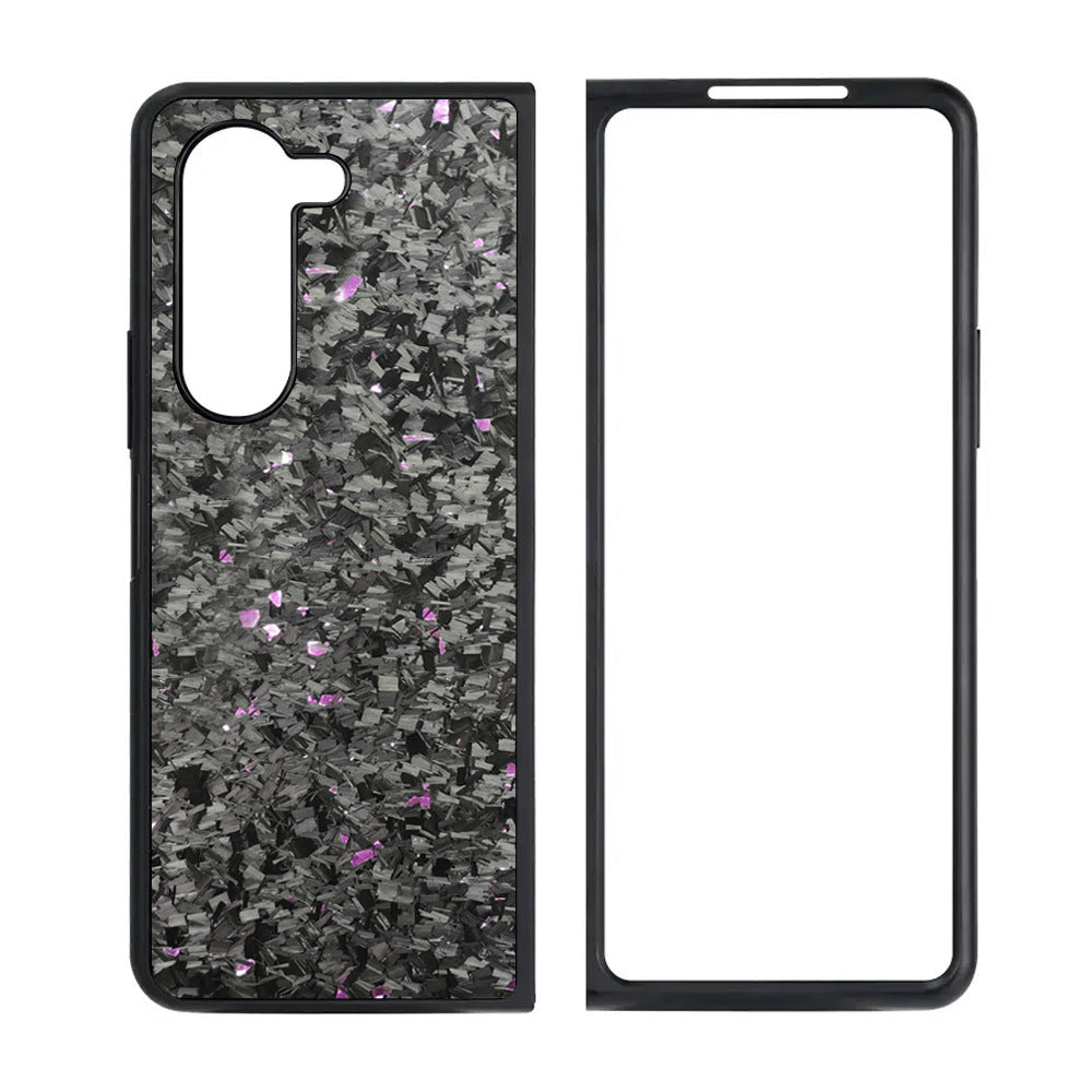 HKM-548051 Carbon Fiber Phone Case for Z FLOD 5, A14, A15, A54, A5 - Available in Various Colors