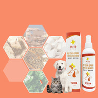 HKM-5480893 Pet Cat Anti-Mite Spray for Ringworm Treatment - 200ml