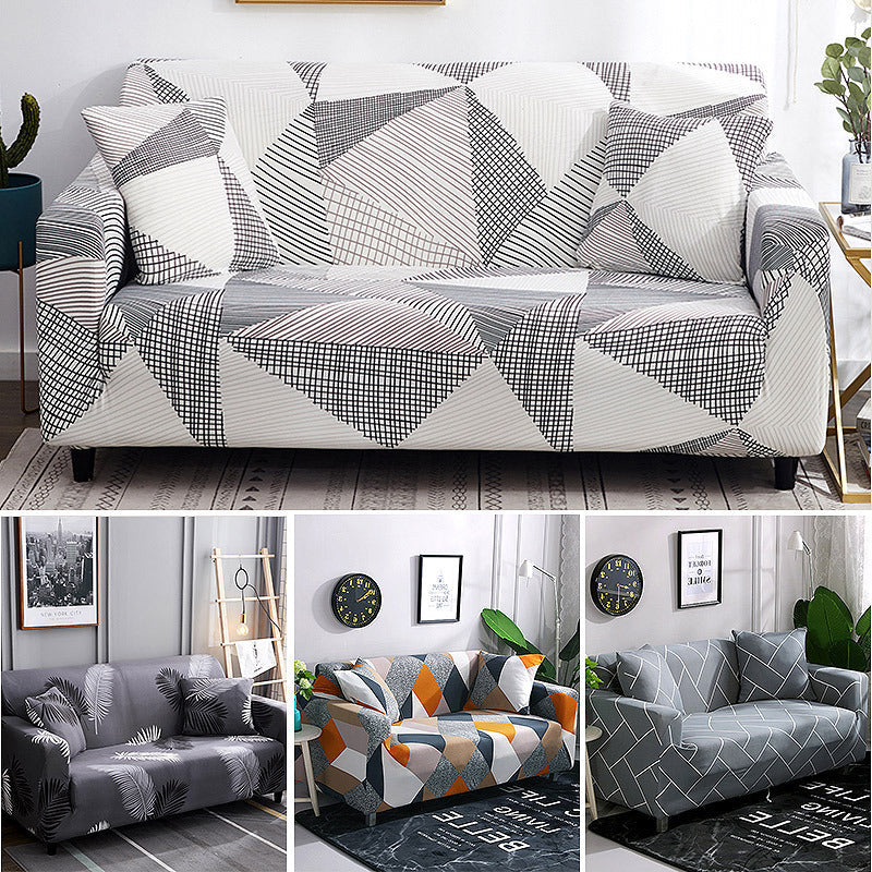 HKM-548179 Elastic Non-Slip Universal Sofa Cover in Various Colors and Sizes