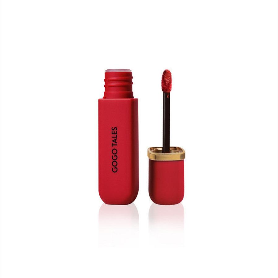 HKM-548179 Matte Velvet Lipstick – Long-Lasting Soft Finish in Apple Red, Rose Bean Paste, Cinnamon Milk Orange, Cream Carrot, Rust Red