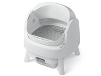 HKM-548243 Automatic Large Capacity Cat Litter Box with Eco-Friendly Round Design and Easy Cleaning Features