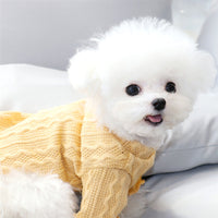 HKM-5483581 Towable Plus Fleece Winter Sweater for Dogs in Blue and Purple