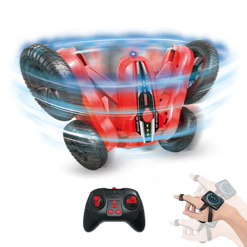 HKM-548371 Remote Control Spinning Butterfly Stunt Car - 2.4GHz Tumbling RC Truck for Kids Ages 5 and Up