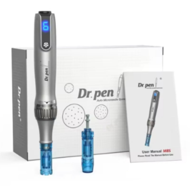 HKM-548371 Wireless Electric Microneedle Pen for Hydration, Freckle and Wrinkle Removal - USB Powered