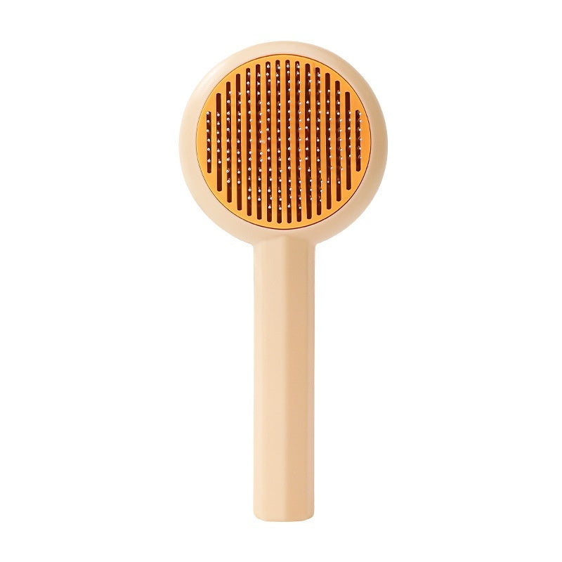 HKM-5484605 Stainless Steel Pet Comb for Cats ¨C Durable PP Handle, Convenient Size