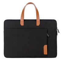 HKM-548499 Waterproof PU Leather 14 Inch Laptop Sleeve Bag for Men and Women, Suitable for MacBook