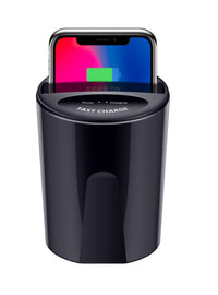 HKM-548819 Wireless Charging Cup for Cars with Micro USB Input - 1500mA Charging Current