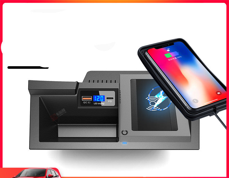 HKM-549011 CX-4 Wireless Car Charger for Mobile Phones – Fast 15W & 30W Options Available