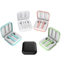 HKM-549011 Macaron Wireless Sports Headphones with Charging Case, 10-15m Range, 3-3.5 Hours Playback