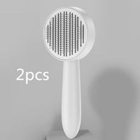 HKM-5490365 Pet Comb for Cats and Dogs - Long Hair Removal Tool with Steel Needles for Grooming and Massage