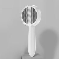 HKM-5490365 Pet Comb for Cats and Dogs - Long Hair Removal Tool with Steel Needles for Grooming and Massage
