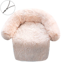HKM-5492797 Plush Zippered Dog Kennel Blanket - Soft Pet Bed for Small to Large Dogs