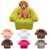 HKM-5492797 Plush Zippered Dog Kennel Blanket - Soft Pet Bed for Small to Large Dogs