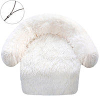 HKM-5492797 Plush Zippered Dog Kennel Blanket - Soft Pet Bed for Small to Large Dogs