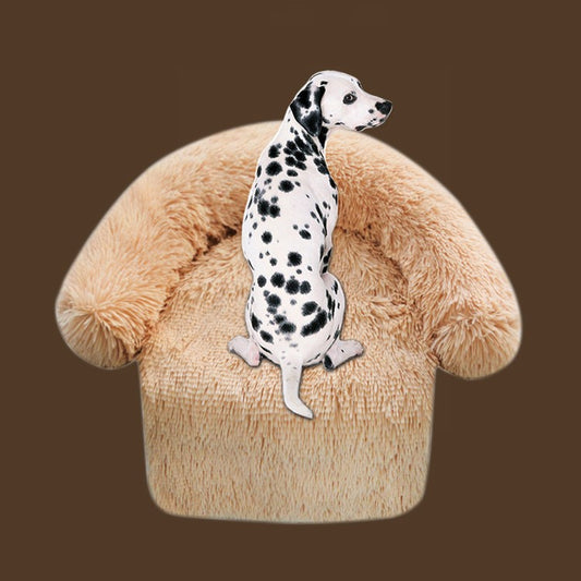 HKM-5492797 Plush Zippered Dog Kennel Blanket - Soft Pet Bed for Small to Large Dogs