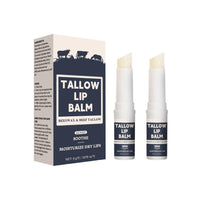 HKM-549331 Light Grain Moisturizing Full Lips Beef Fat Lip Balm – 2 Pack for All Skin Types