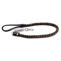 HKM-5494333 Durable Eight-Strand Cowhide Spring Traction Rope for Pets