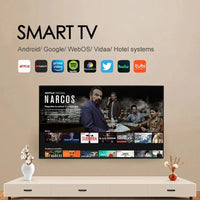 HKM-549459 Frameless 4K UHD Smart LED TV - Available in 32, 40, 43, 49, 55 Inch Sizes