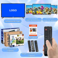 HKM-549459 Frameless 4K UHD Smart LED TV - Available in 32, 40, 43, 49, 55 Inch Sizes