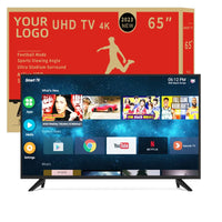 HKM-549459 Frameless 4K UHD Smart LED TV - Available in 32, 40, 43, 49, 55 Inch Sizes