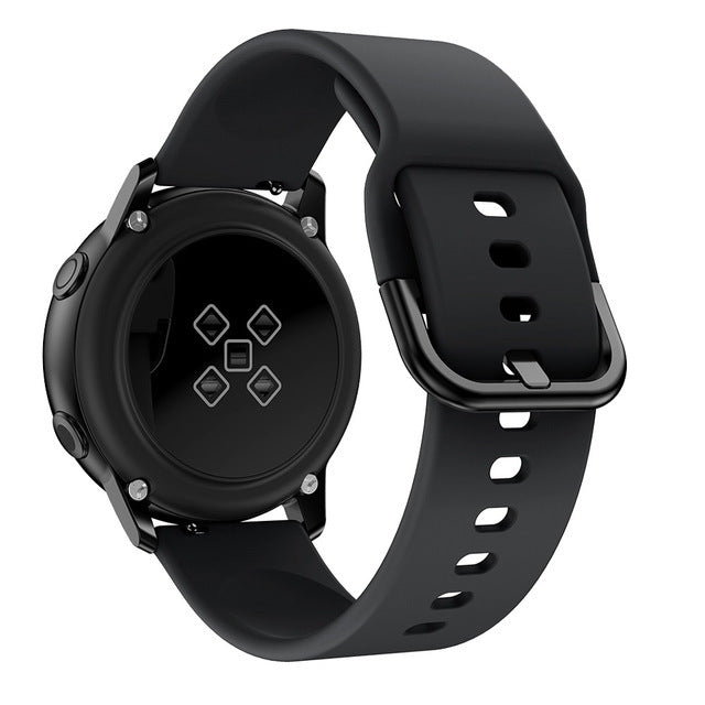HKM-549459 Silicone Strap for Galaxy Watch3 - Multiple Colors Available, 20mm & 22mm Compatible