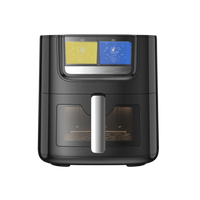 HKM-549523 7L Air Fryer with Smart Spray Technology, Oil-Free Cooking, CE/FDA Certified Smart Home Appliance