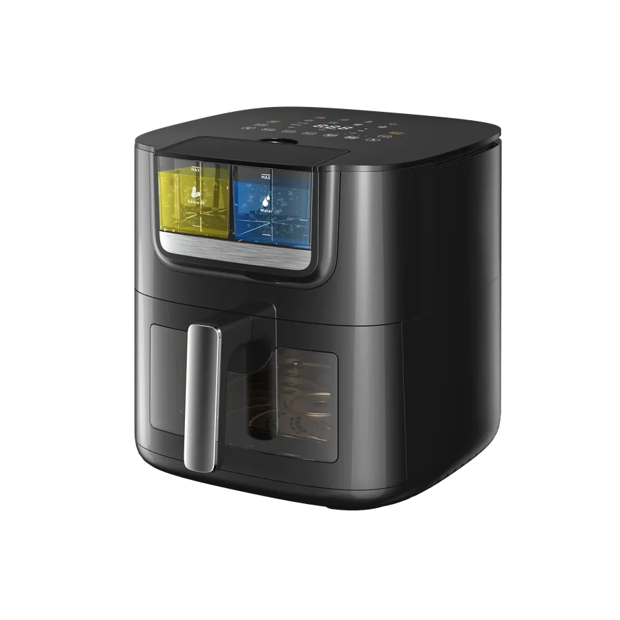 HKM-549523 7L Air Fryer with Smart Spray Technology, Oil-Free Cooking, CE/FDA Certified Smart Home Appliance