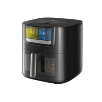 HKM-549523 7L Air Fryer with Smart Spray Technology, Oil-Free Cooking, CE/FDA Certified Smart Home Appliance