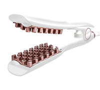 HKM-549523 Corrugated Hair Crimping Iron with Ergonomic Handle and Fast Heating Feature