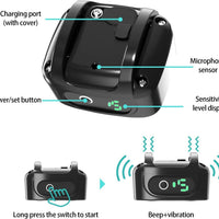 HKM-5496509 Smart Bark Stopper with Adjustable Sensitivity and Waterproof Design