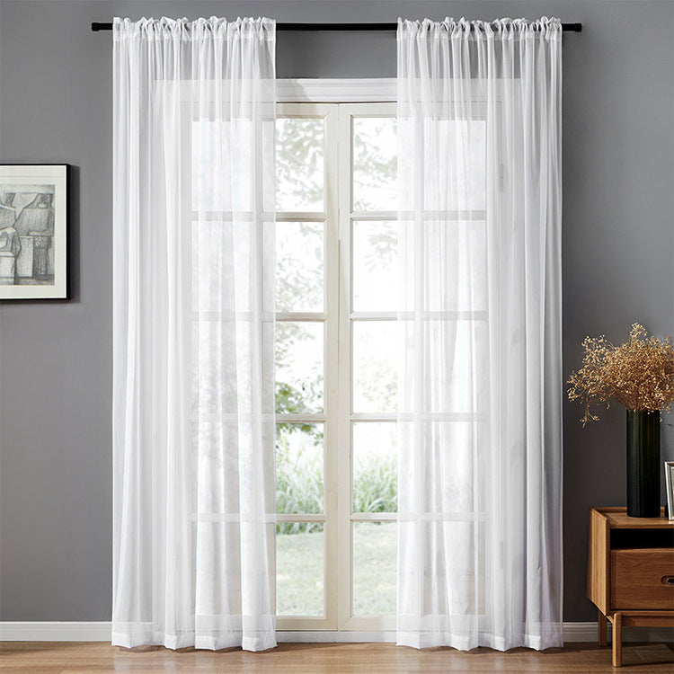 HKM-549651 Cotton and Linen Black Vertical Curtain for Modern Spaces, 150x250 cm
