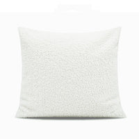 HKM-549779 Nordic Snow White Faux Wool Roll Cushion - Multiple Sizes Available
