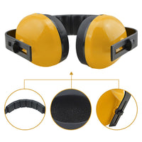 HKM-550163 Adjustable Soundproof Anti-Noise Headphones with Low Noise Reduction (25dB), Lightweight and Compact Design