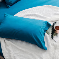 HKM-550419 Long-Staple Cotton Satin Pillowcase - Soft Single Pillowcase in Various Colors