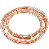 HKM-550867 12-Inch Golden Metal Wreath Ring for Festive Home Decor