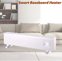 HKM-550867 2000W Portable Baseboard Heater with Adjustable Thermostat and Overheat Protection