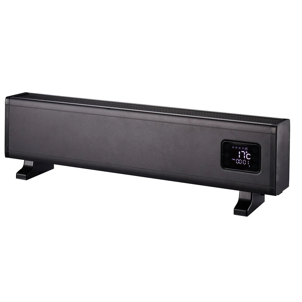 HKM-550867 2000W Portable Baseboard Heater with Adjustable Thermostat and Overheat Protection