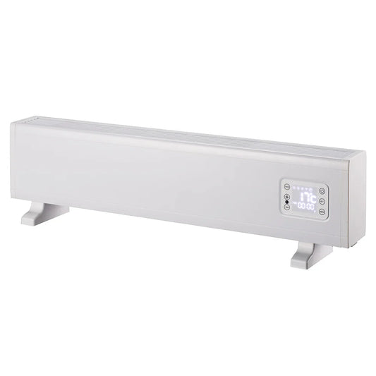 HKM-550867 2000W Portable Baseboard Heater with Adjustable Thermostat and Overheat Protection