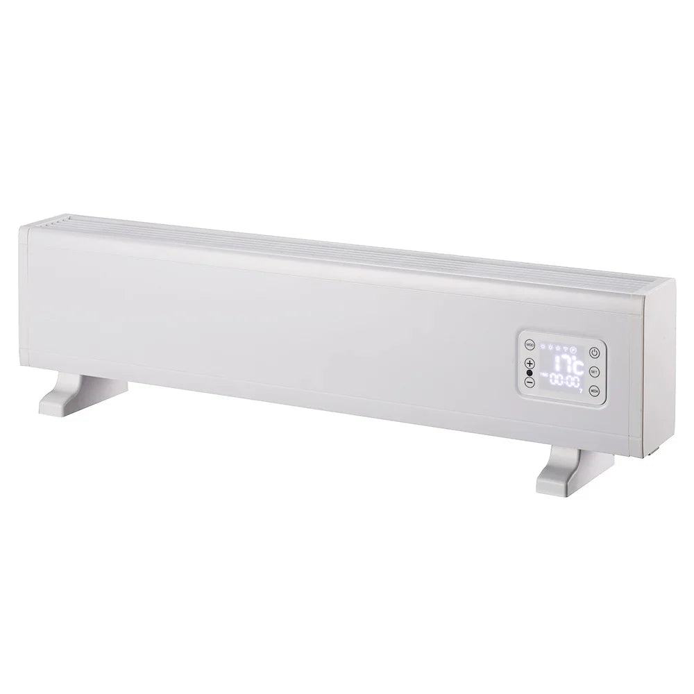 HKM-550867 2000W Portable Baseboard Heater with Adjustable Thermostat and Overheat Protection