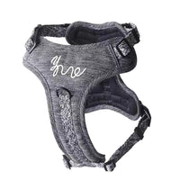 HKM-5509821 Portable Dog Vest with Leash Attachment - Outdoor Pet Gear in Green, Black, and Purple